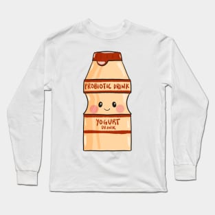 Yakult Yogurt Drink Asian Kawaii Food Long Sleeve T-Shirt